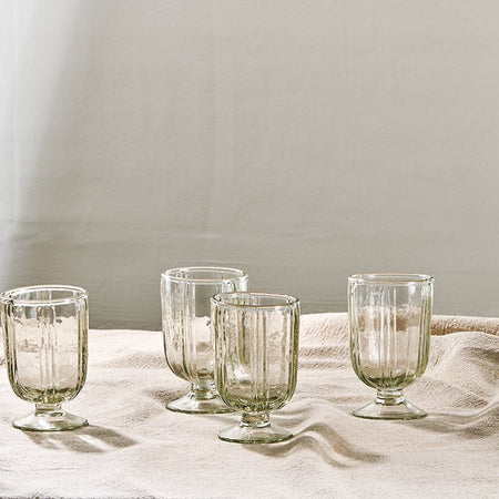 Sigiri Small Wine Glass - Clear - (Set of 4)-nkuku