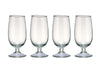 Yala Hammered Glass - Clear (Set of 4)-nkuku