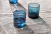 Yala Hammered Tumbler - Indigo (Set of 4)-nkuku