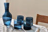 Yala Hammered Tumbler - Indigo (Set of 4)-nkuku