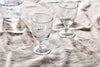 Yala Hammered Wine Glass - Clear Glass (Set of 4)-nkuku