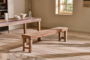 Aarna Reclaimed Bench - Natural - Small