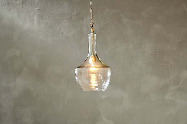 Nkuku LIGHTING Agatarla Glass Pendant - Small