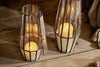 Nkuku CANDLES HOLDERS & LANTERNS Arar Glass Lantern