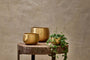 Nkuku VASES & PLANTERS Atsu Brass Planter