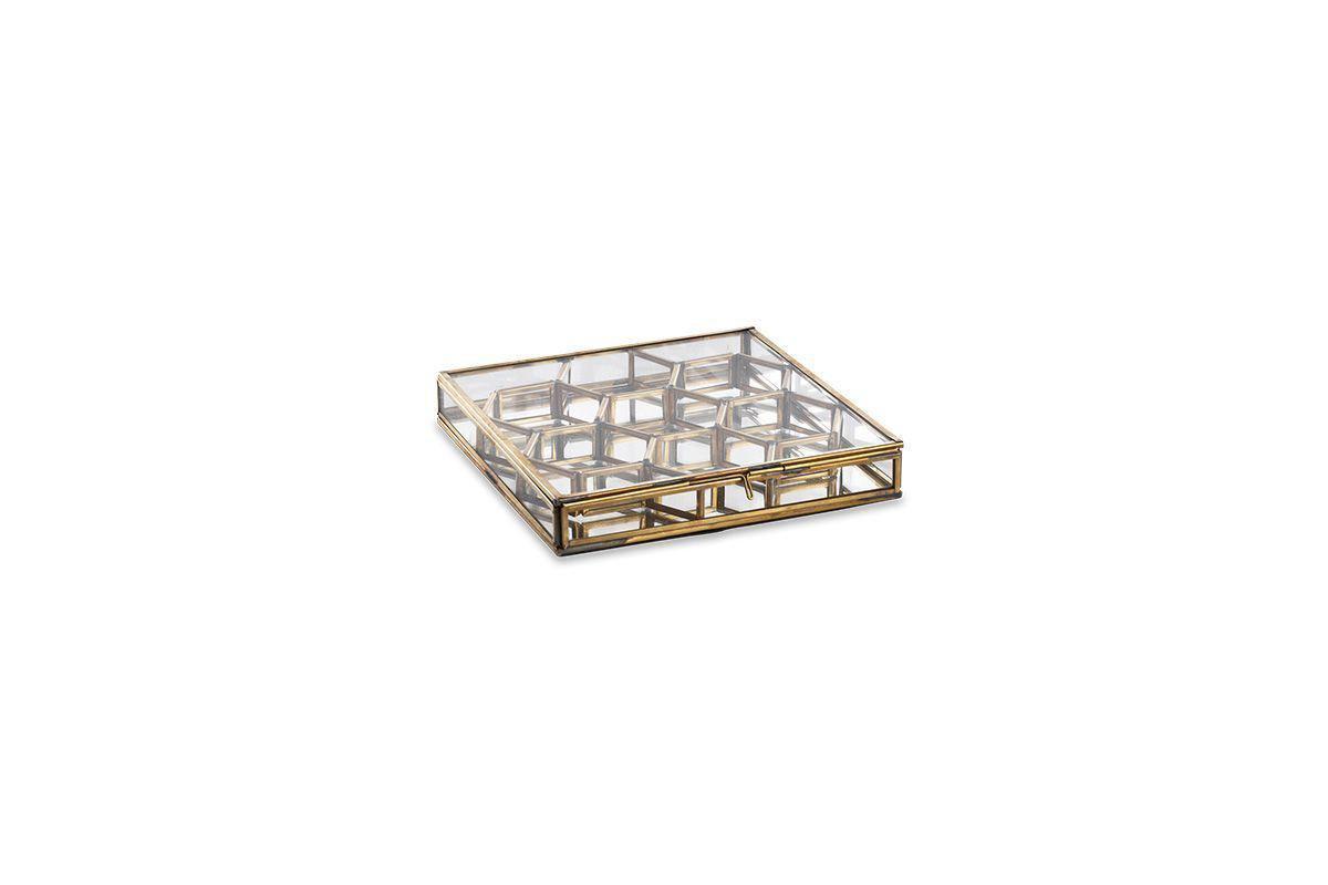 Nkuku Decorative Pots & Boxes Bequai Honeycomb Box