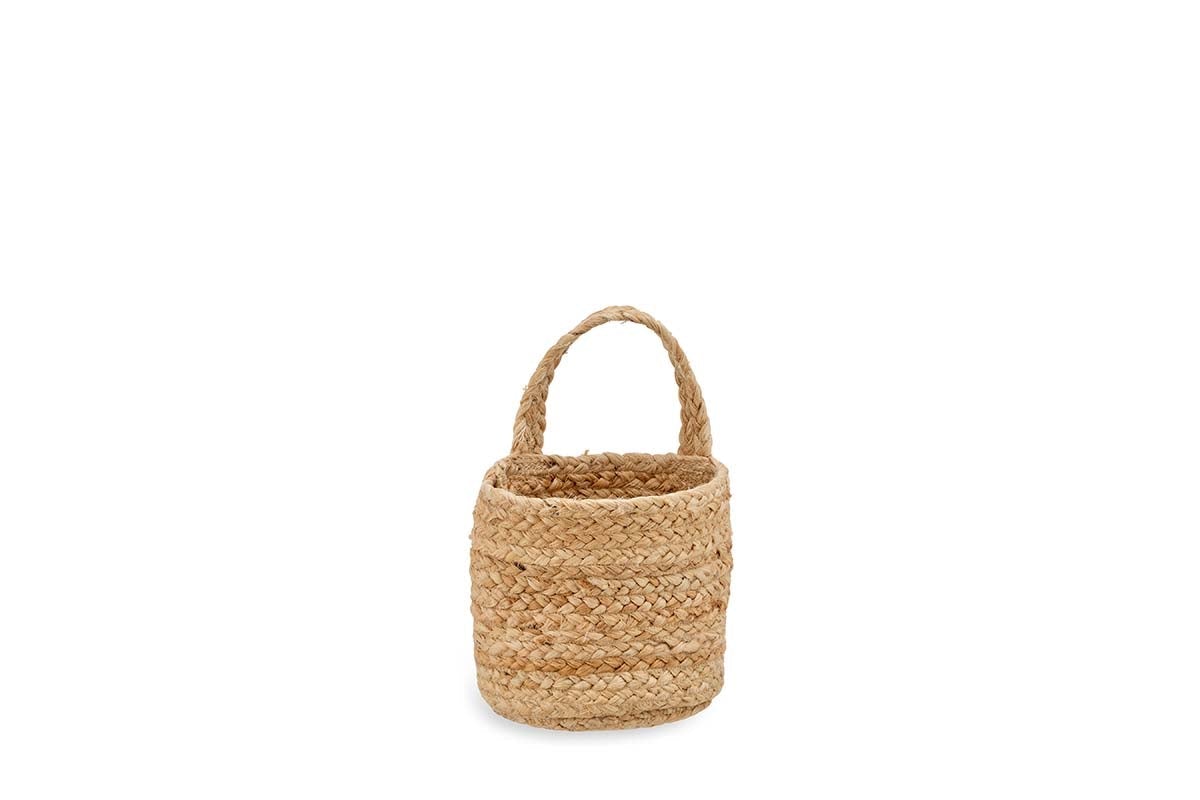 Nkuku STORAGE & BASKETS Chapad Hemp Wide Wall Hung Basket