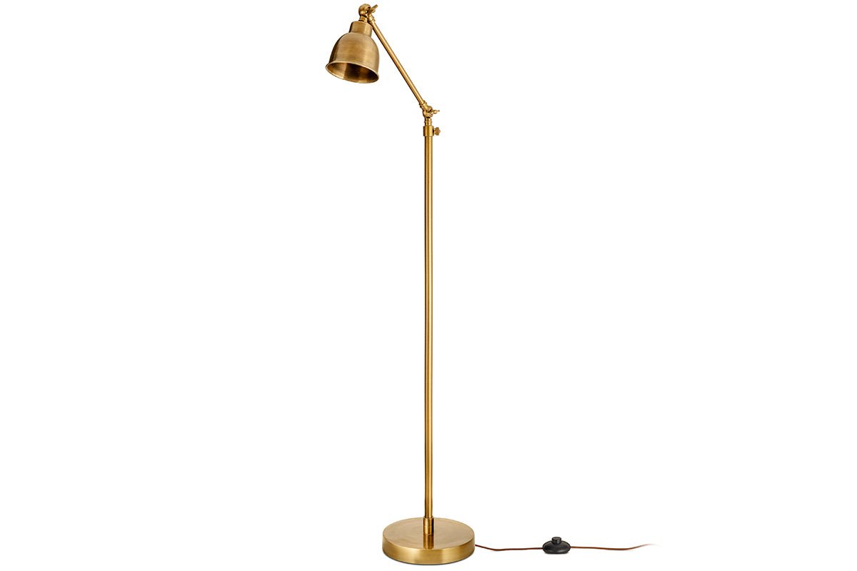 Nkuku LAMPS AND SHADES Chapda Task Floor Lamp