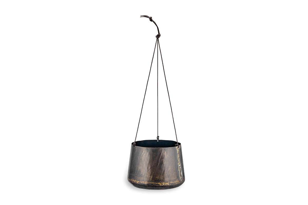 Nkuku VASES & PLANTERS Endo Reclaimed Iron Hanging Planter