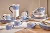 nkuku TABLEWARE Eshani Cup & Saucer - Indigo