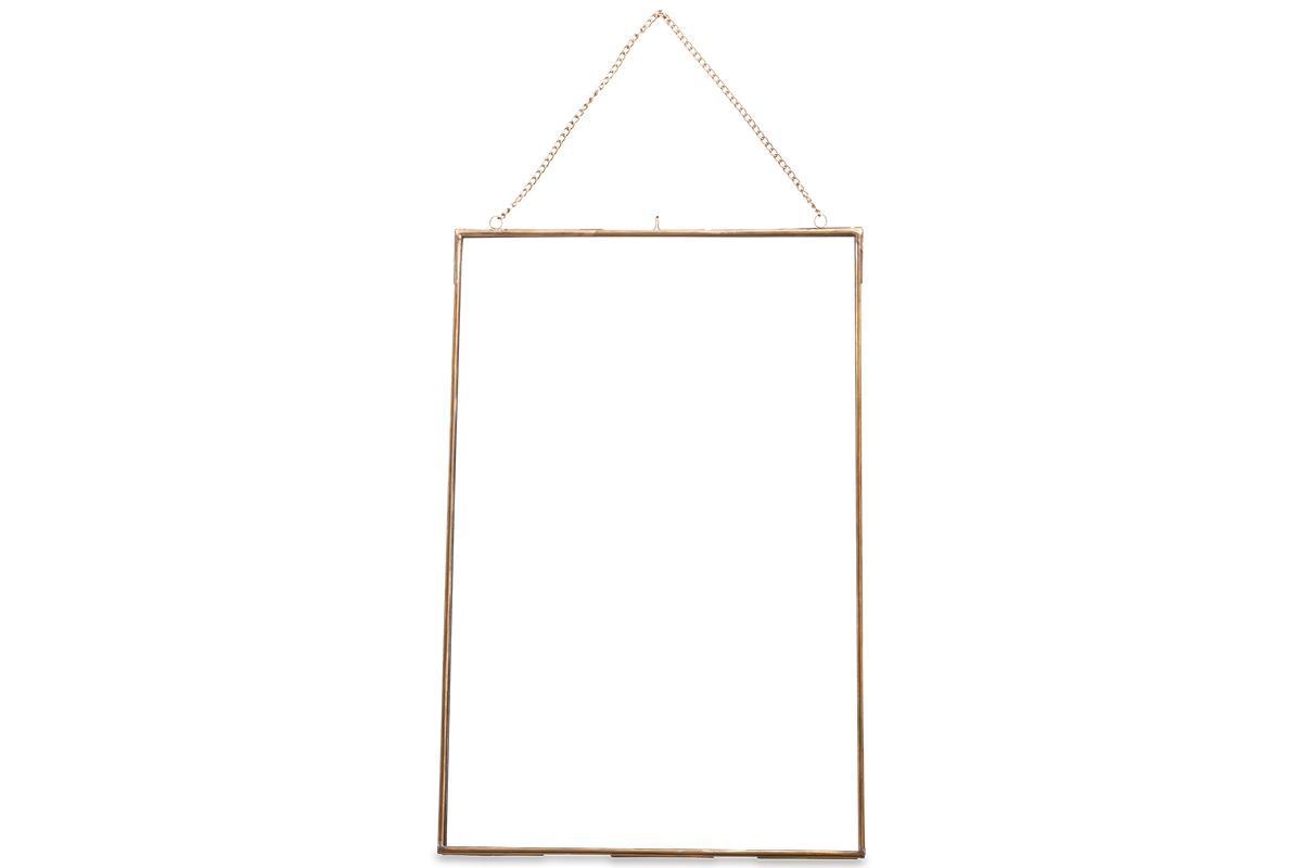 Nkuku Photo Frames Gigantic Antique Brass Kiko Frame