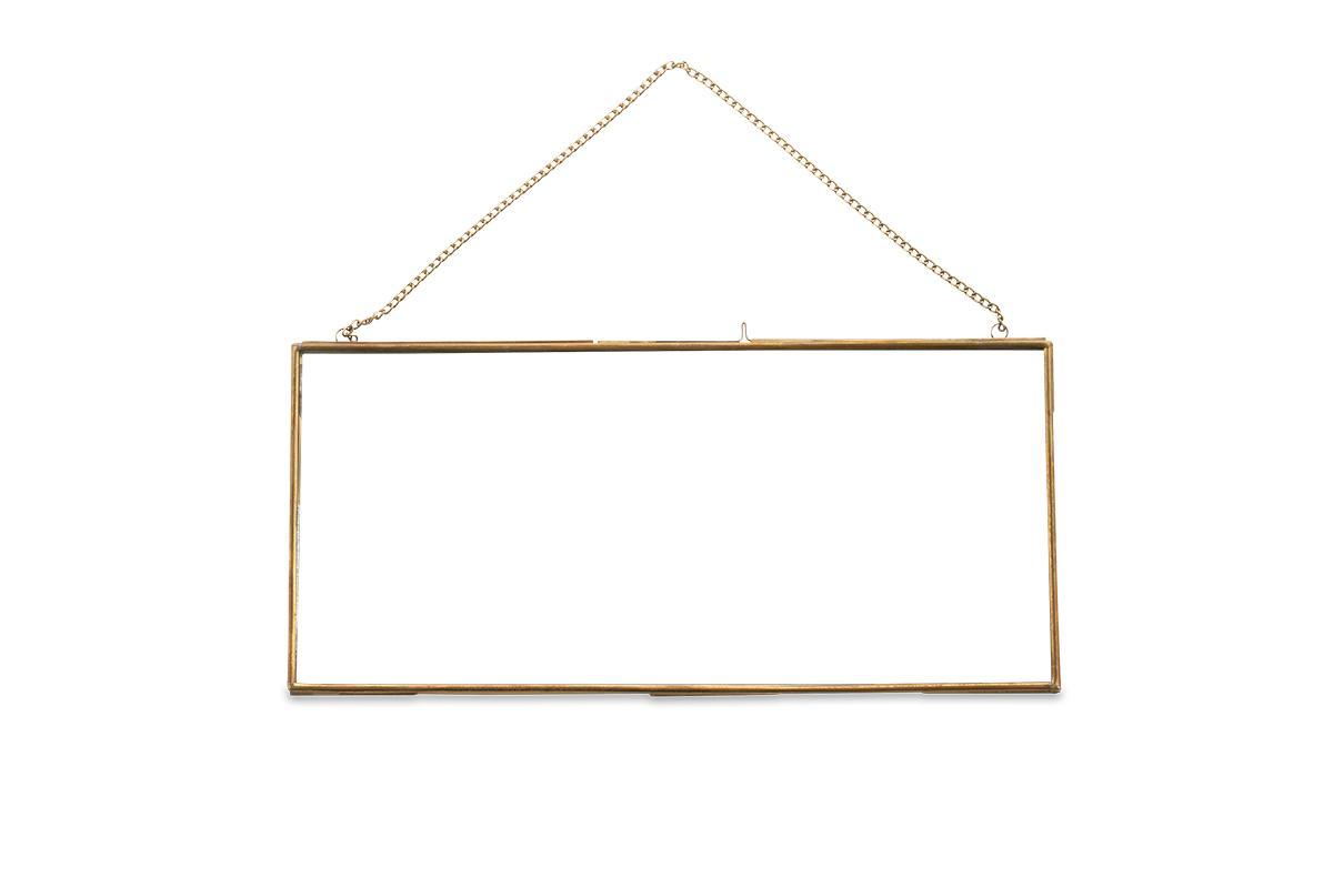 Nkuku Photo Frames Gigantic Antique Brass Kiko Frame