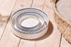 nkuku PET Indigo Drop Ceramic Pet Bowl - Small