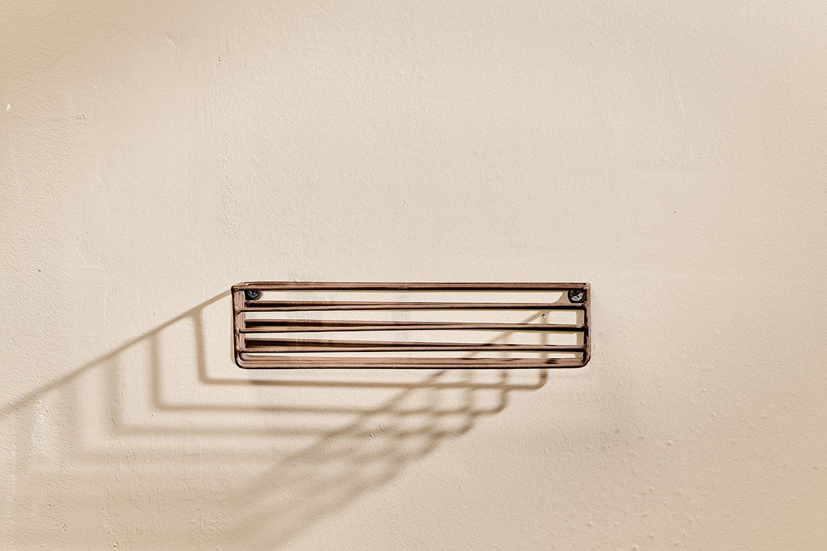 nkuku STORAGE & HANGING ACCESSORIES Indore Wall Shelf