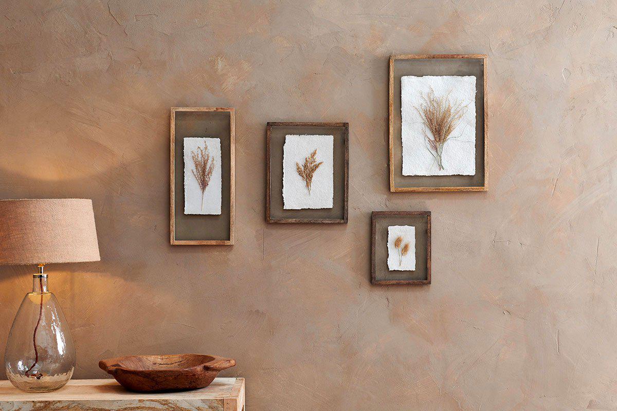 Nkuku Photo Frames Indu Mango Wood Photo Frames - Light Brown