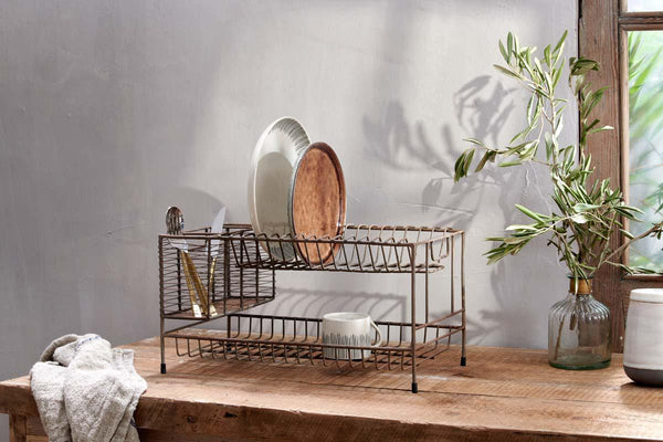 Nkuku Kitchen Storage Inkollu Dish Rack