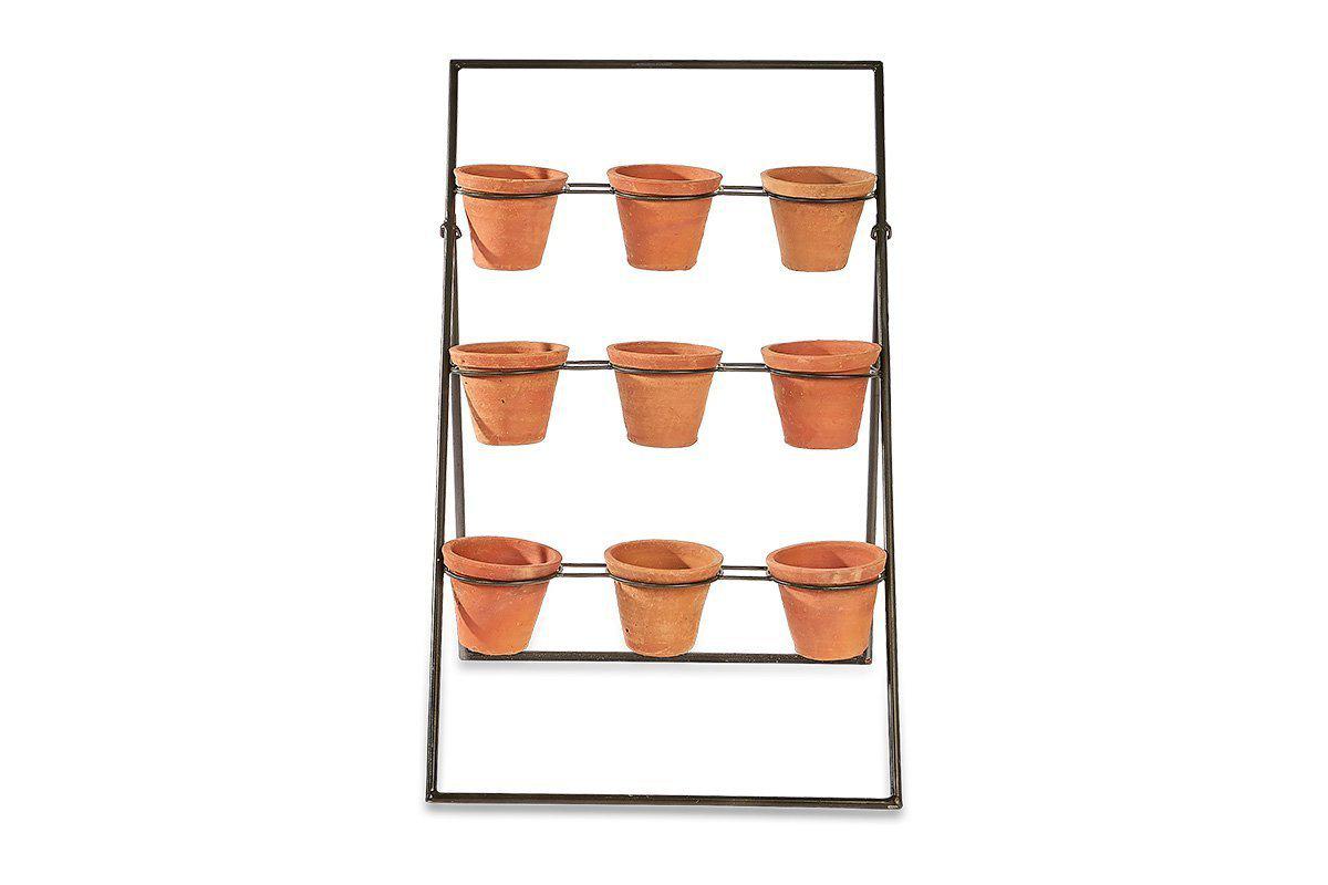 Jara Terracotta Planter Stand