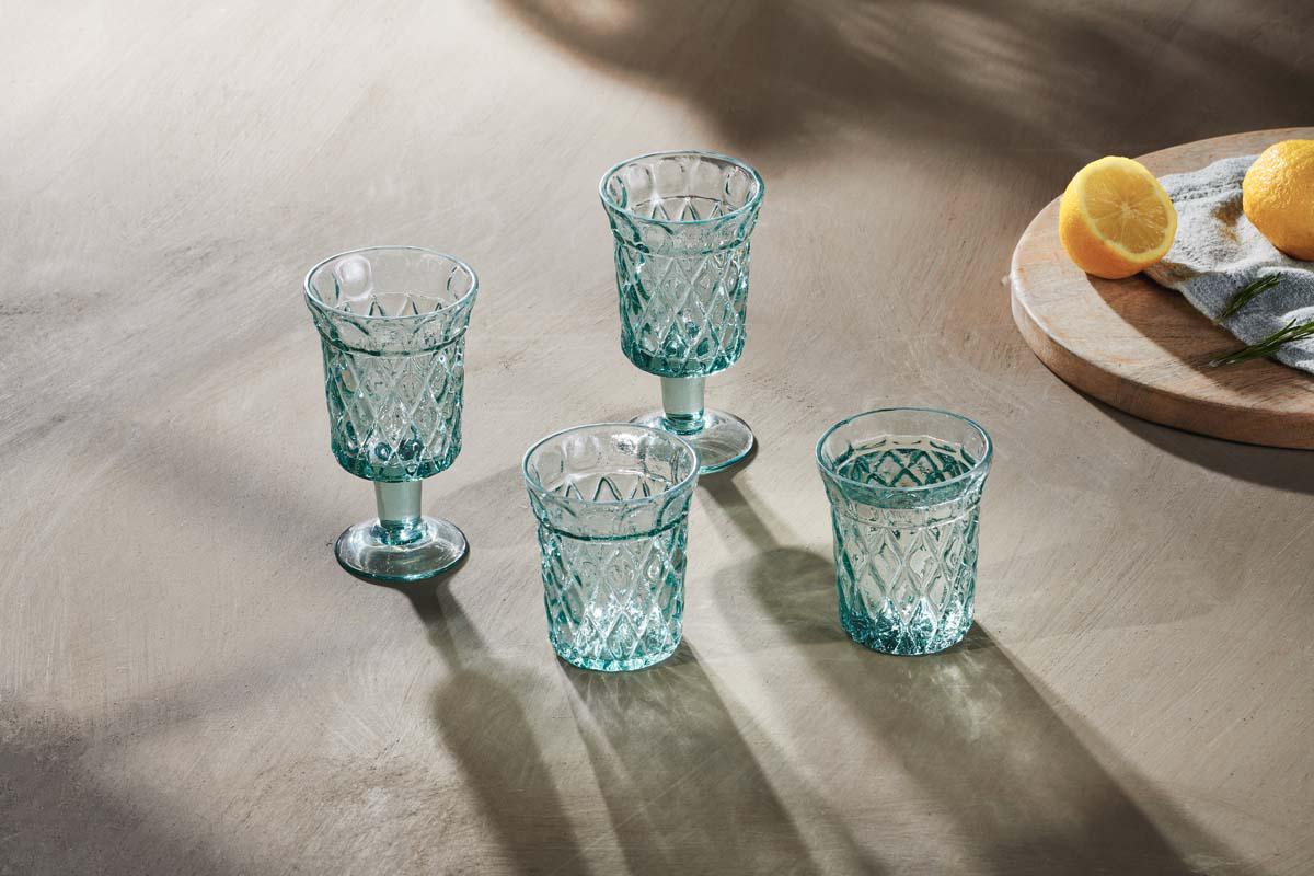 Nkuku Glassware Karala Tumbler (Set of 4)