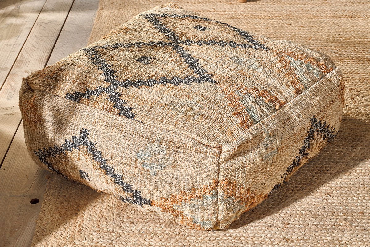 Nkuku FURNITURE Kesu Kilim Pouf - Small