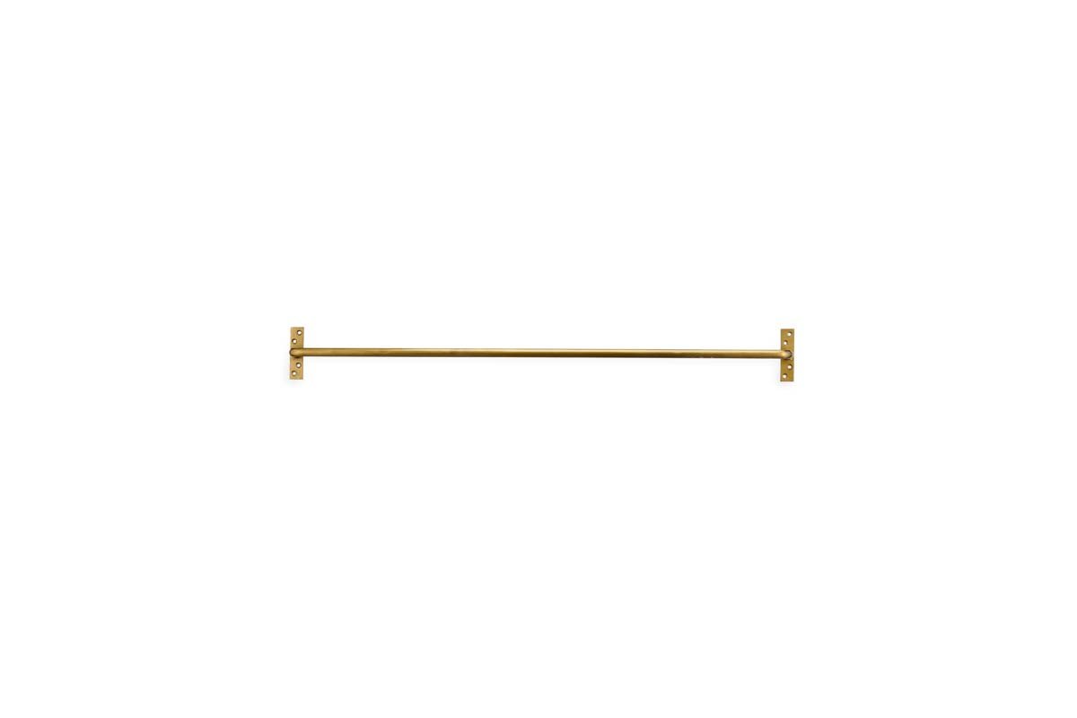 Laila Iron Hanging Rail - Brass – Nkuku