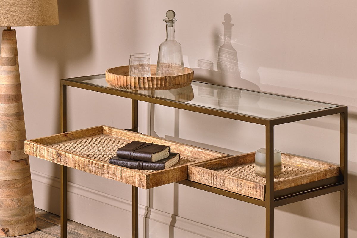 nkuku TABLES Luzon Display Console Table