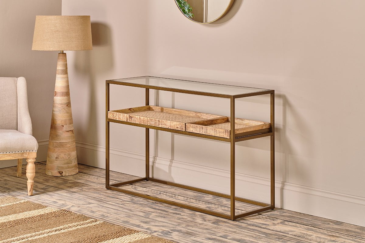 nkuku TABLES Luzon Display Console Table