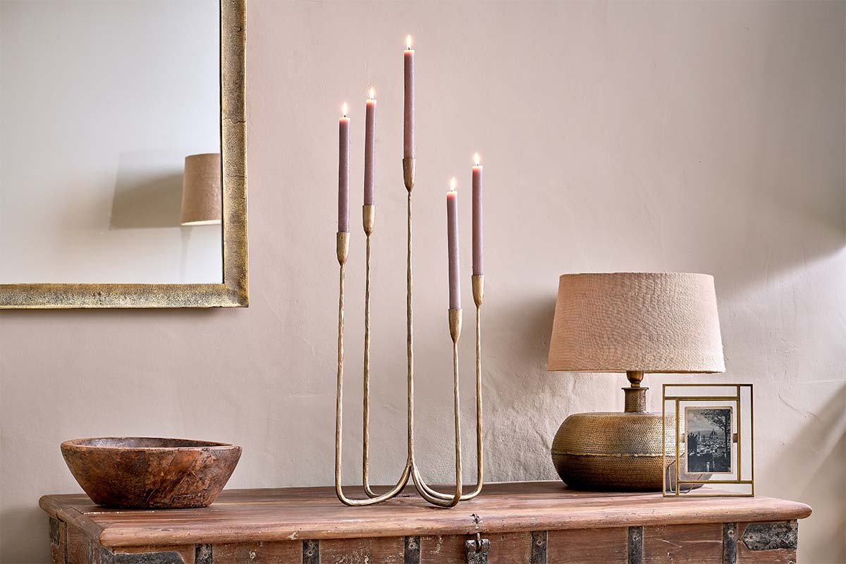 Nkuku Candle Sticks Mbata Cluster Candelabra