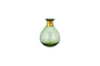 Nkuku Vases & Planters Miza Mini Glass Vase - Green