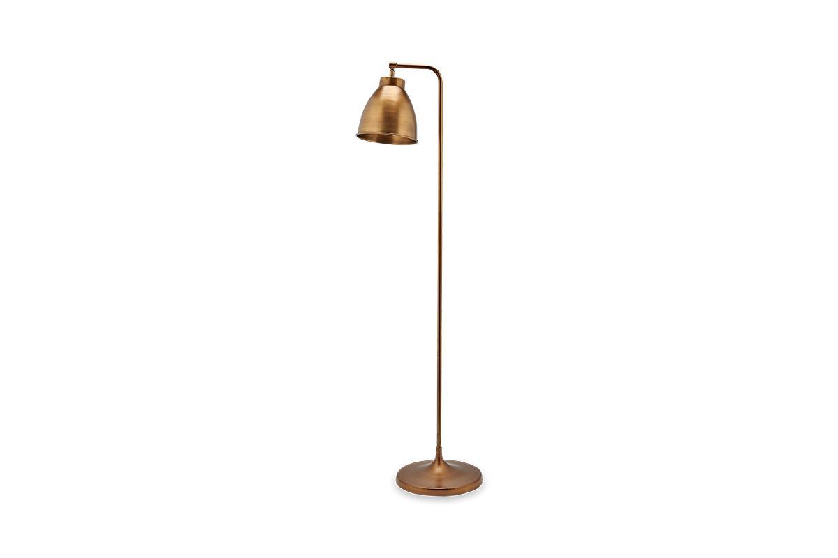 Nkuku Lighting Muturi Floor Lamp - Antique Brass