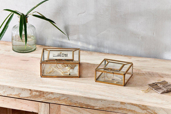 Nkuku Decorative Pots & Boxes Nalou Jewellery Box With Frame