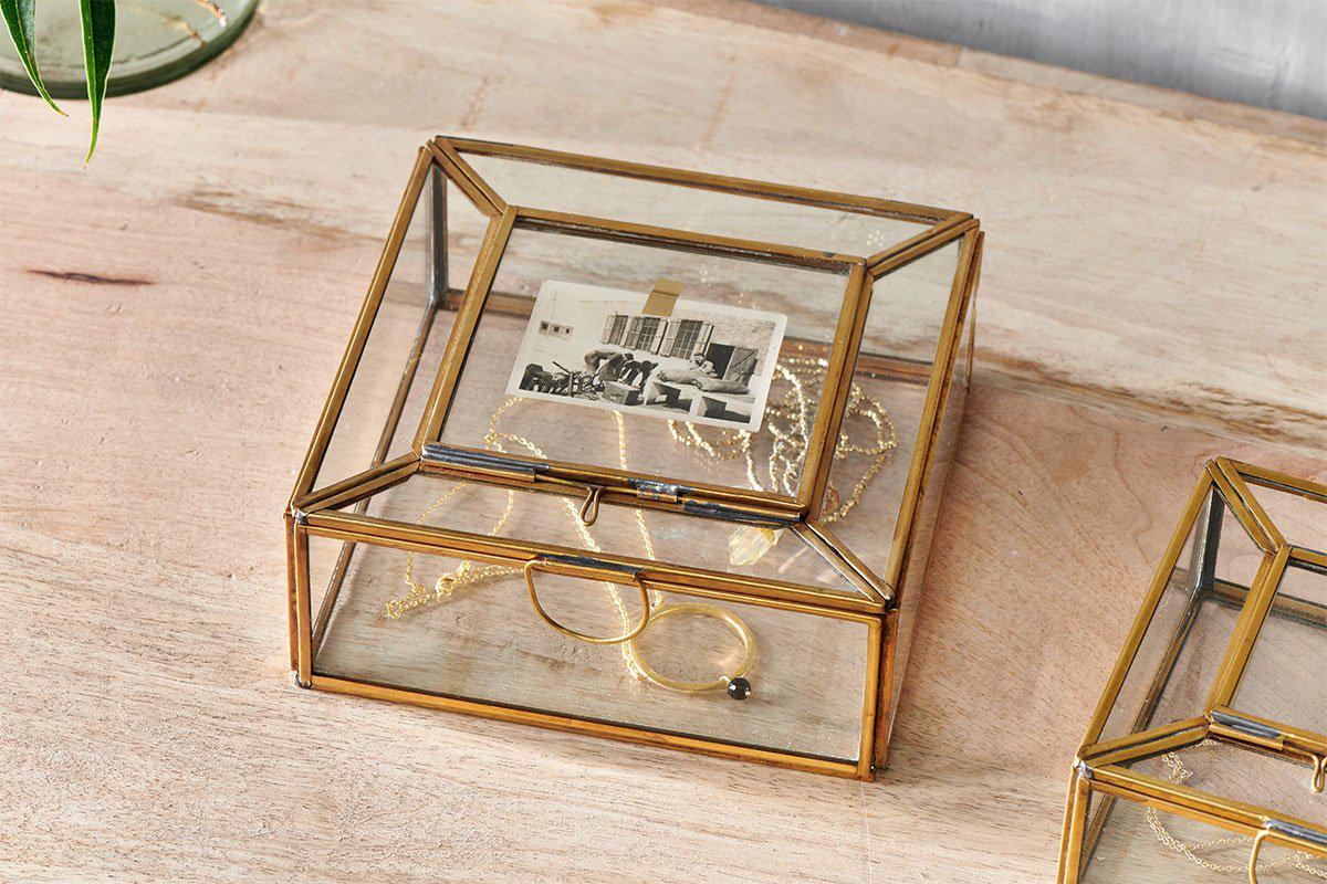 Nkuku Decorative Pots & Boxes Nalou Jewellery Box With Frame