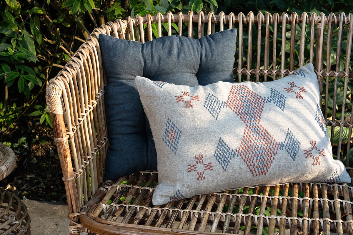 nkuku OUTDOOR LIVING Nesari Rattan Sofa