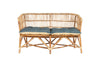 nkuku OUTDOOR LIVING Nesari Rattan Sofa