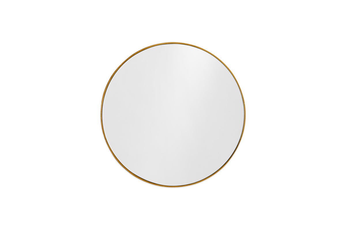 nkuku MIRRORS WALL ART & CLOCKS Olena Round Mirror