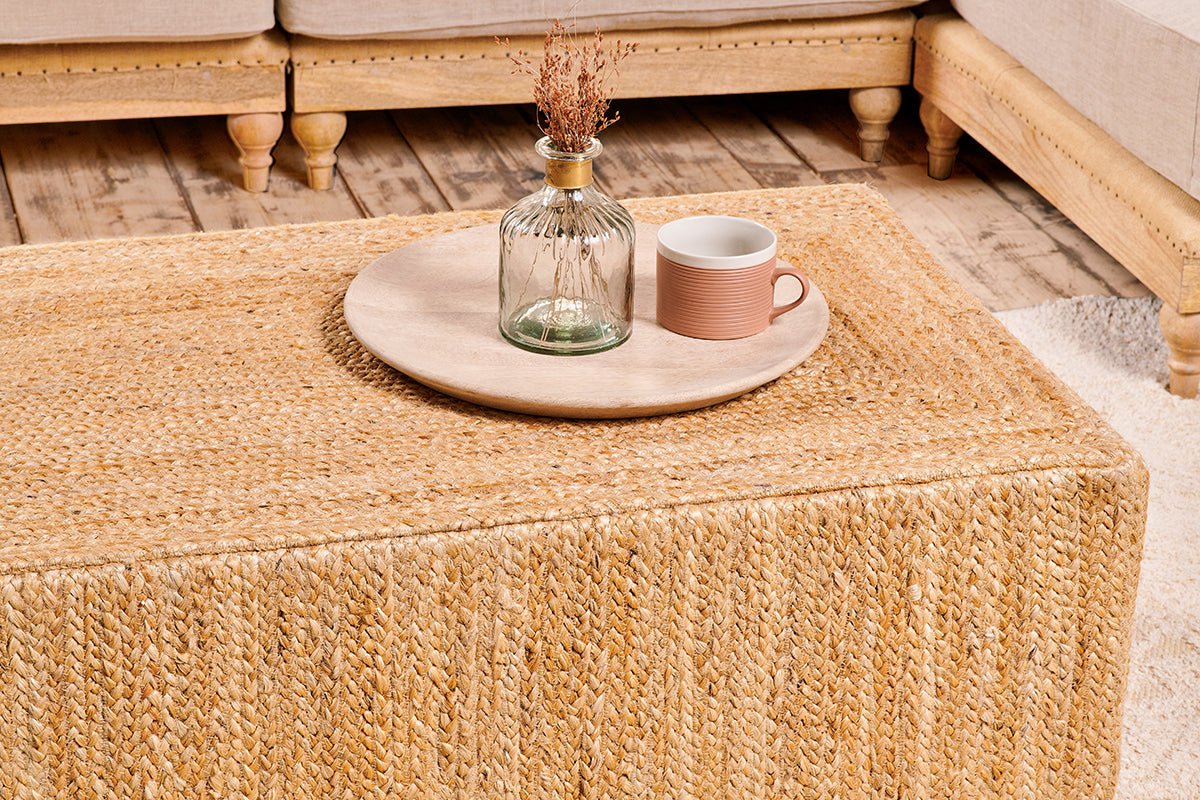 nkuku TABLES Ondal Braided Hemp Coffee Table