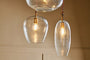 nkuku LIGHTS Otoro Statement Recycled Glass Cluster Pendant