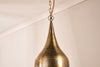 nkuku LIGHTS Quinn Hammered Metal Pendant - Small