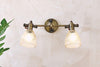 Nkuku Lighting Rarni Double Wall Light