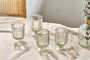 nkuku GLASSWARE Sigiri Small Wine Glass - Clear - (Set of 4)