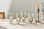 nkuku GLASSWARE Sigiri Tall Wine Glass - Clear - (Set of 4)