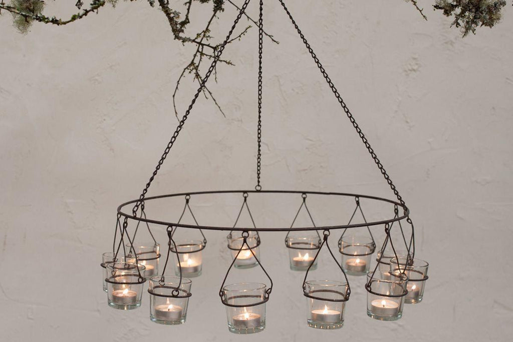 Nkuku Lanterns & T-Lights Timo T-Light Chandelier