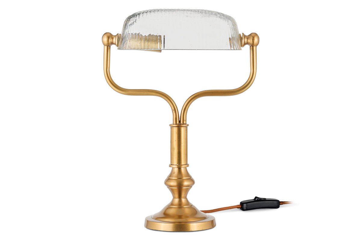 nkuku LAMPS AND SHADES Ulani Vintage Desk Lamp