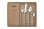 Nkuku Tableware Usa Cutlery - Brushed Silver - (Set of 16)