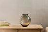 nkuku VASES & PLANTERS Vanita Glass Vase - Smoke - Wide