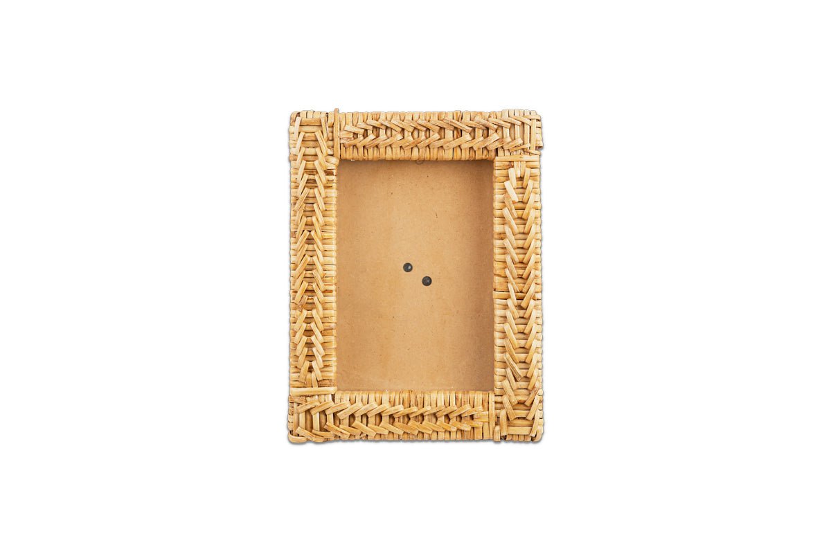 nkuku PHOTO FRAMES Yanis Rattan Photo Frame