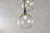 Nkuku Lighting Ziva Glass Cluster Pendant - Clear (Available from 23rd August)