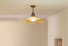 Nkuku LIGHTS Zowie Glass Recycled Ceiling Light